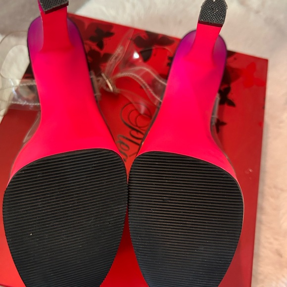 Pleaser Rainbow Heels - Picture 13 of 15